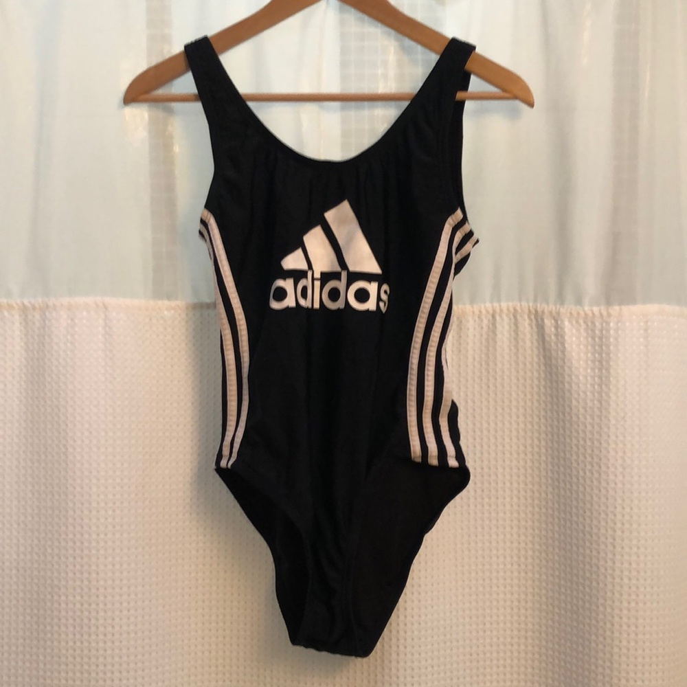 Adidas scoop back one piece